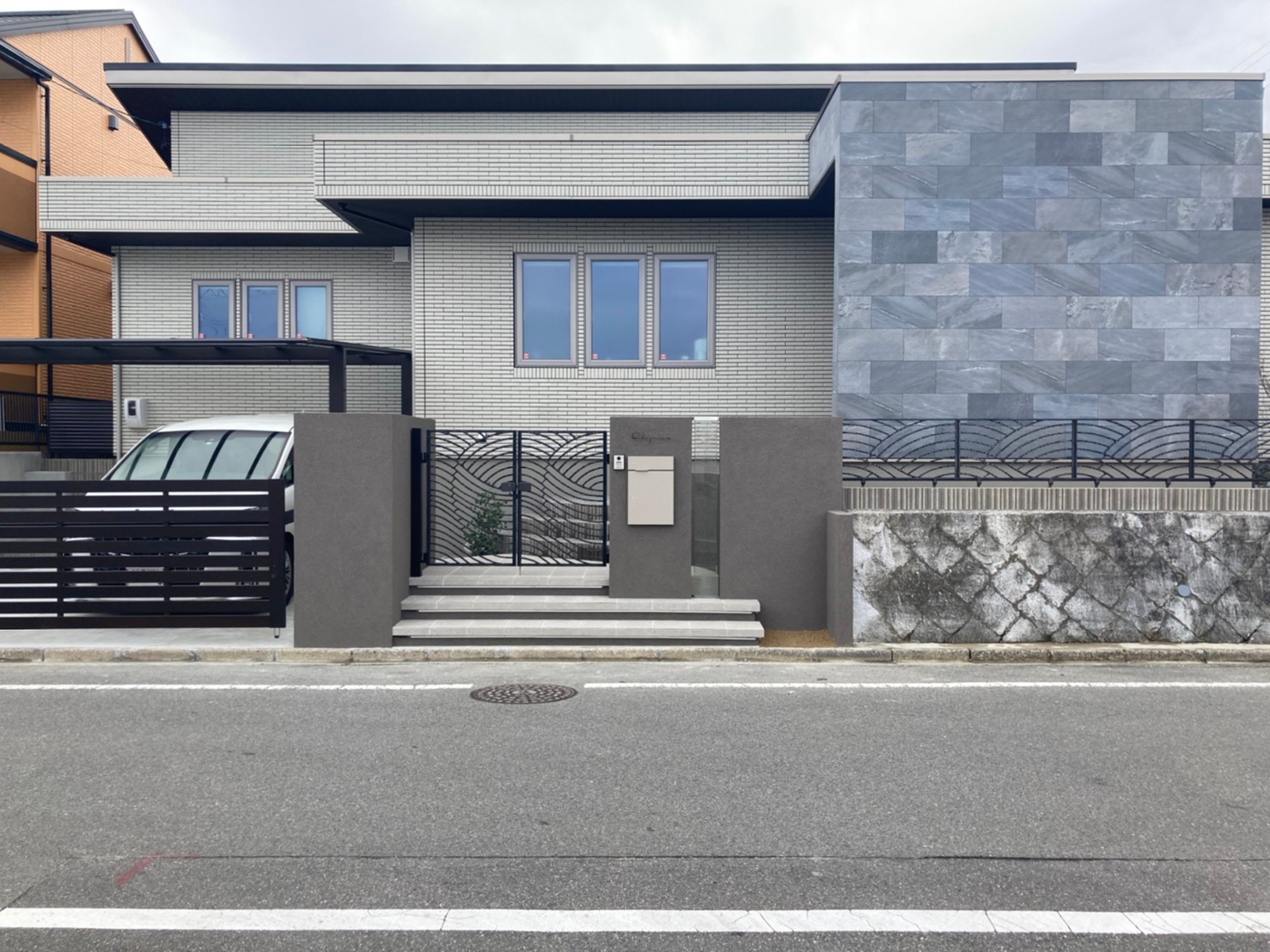 三重県,アポア,外構,外観