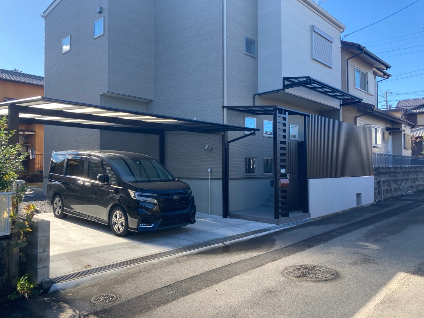 三重県,アポア,外構,外観２