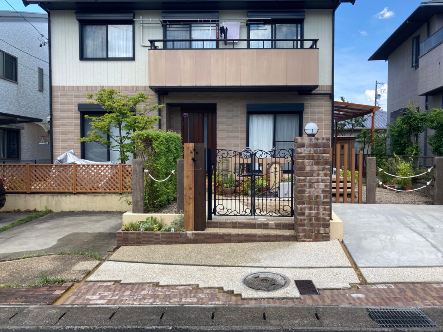 三重県,アポア,外構,外観