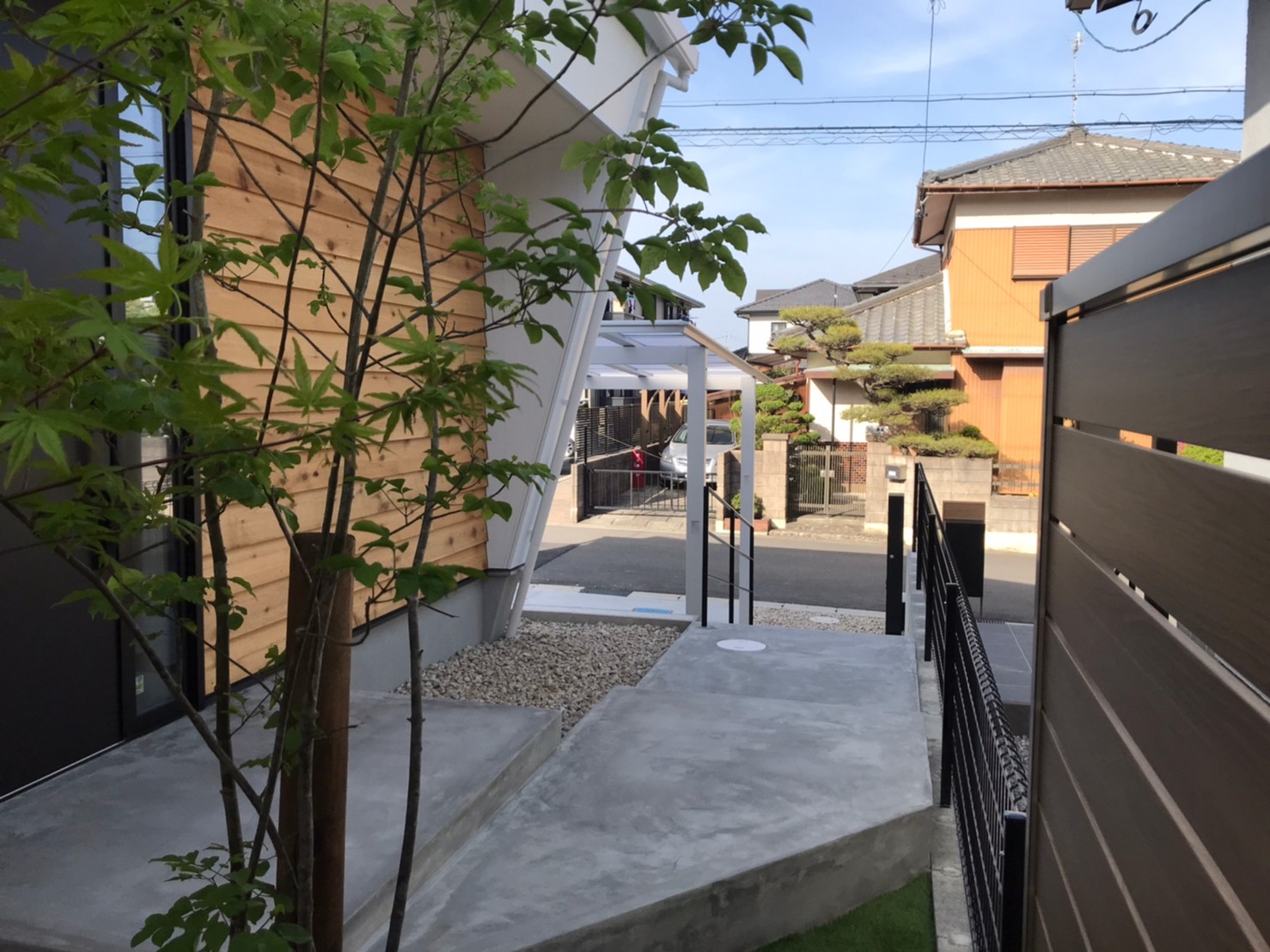 三重県,アポア,外構,外観2