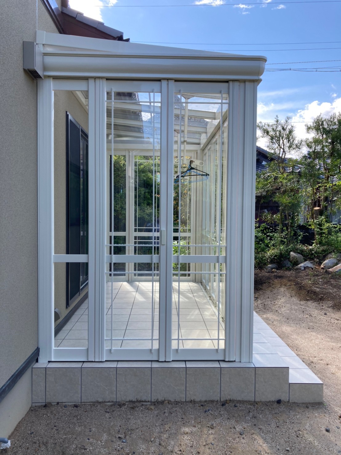 三重県,アポア,外構,側面