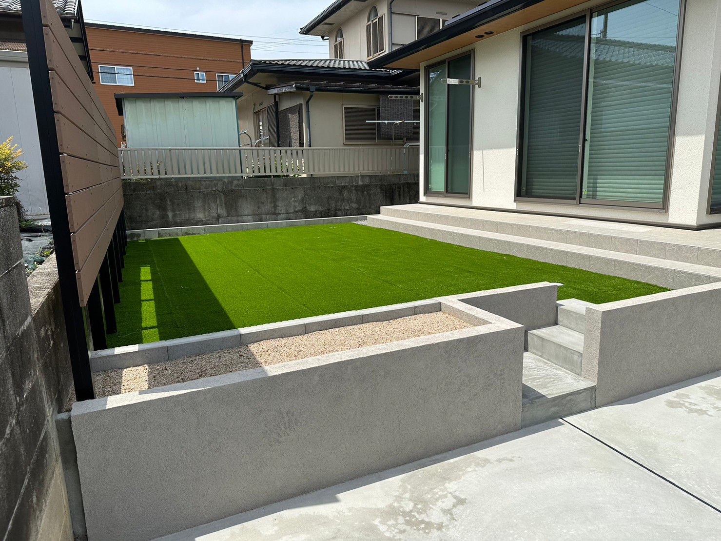 三重県,アポア,外構,芝生