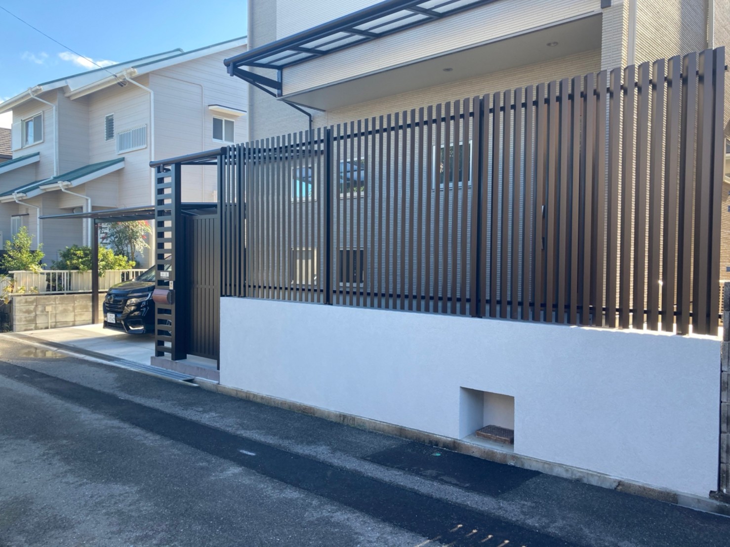 三重県,アポア,外構,外観３