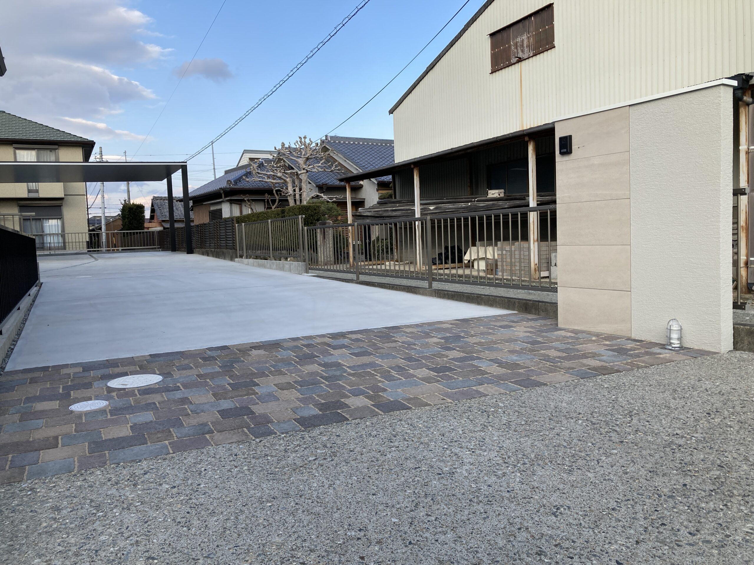 三重県,アポア,外構,外観２