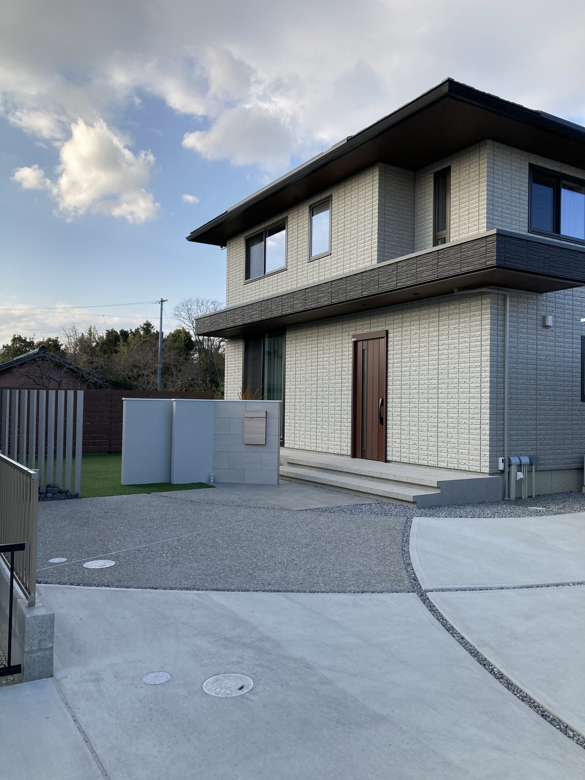 三重県,アポア,外構,外観４