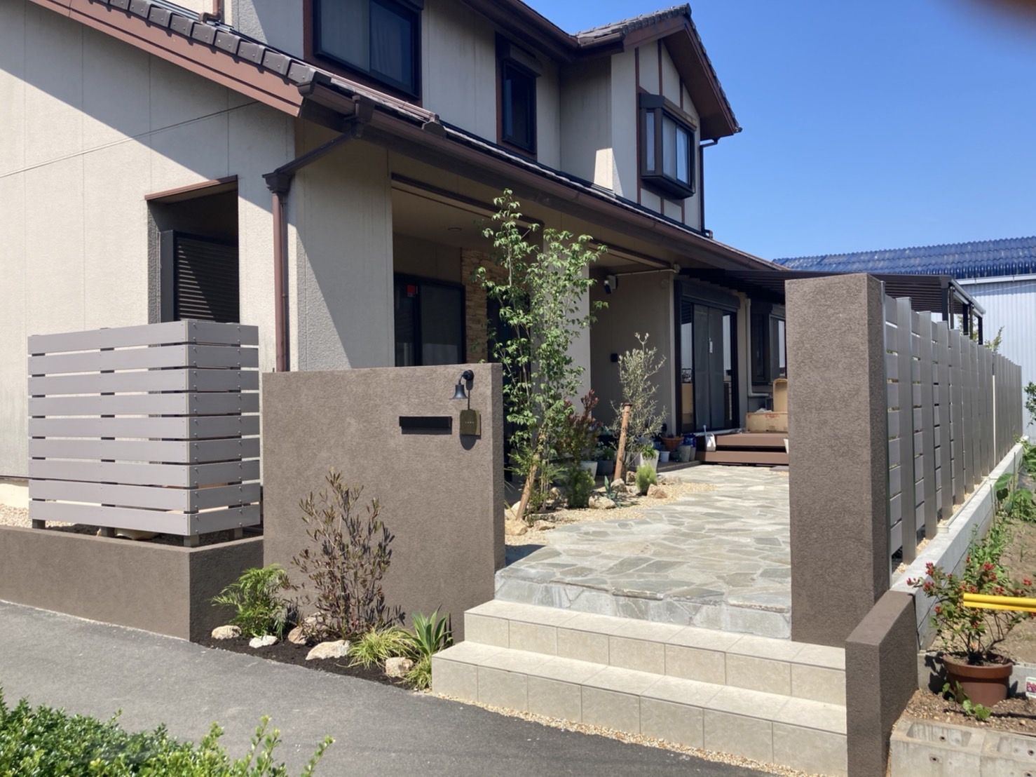 三重県,アポア,外構,外観