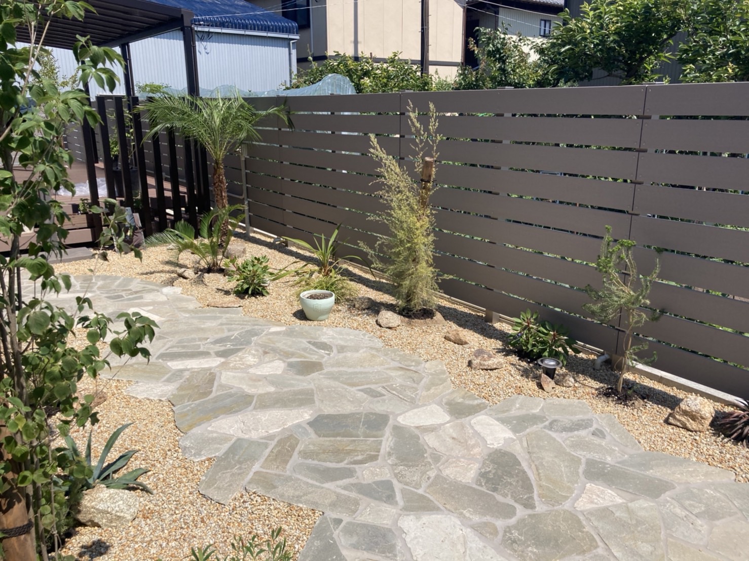 三重県,アポア,外構,庭２