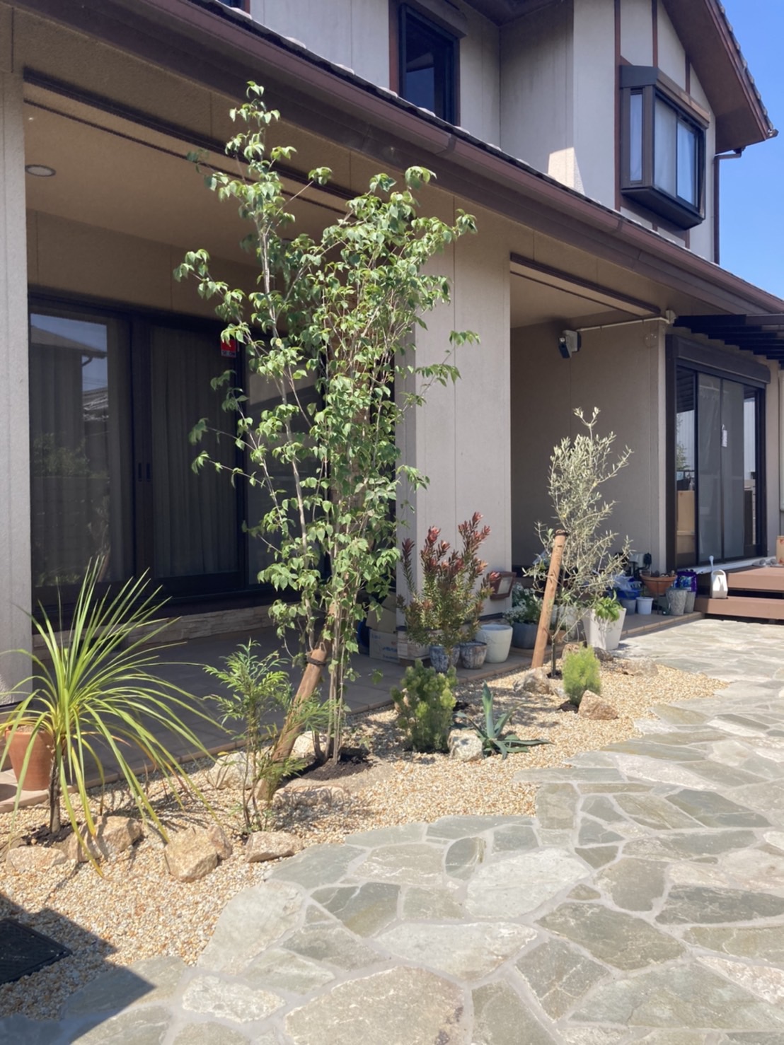 三重県,アポア,外構,庭３