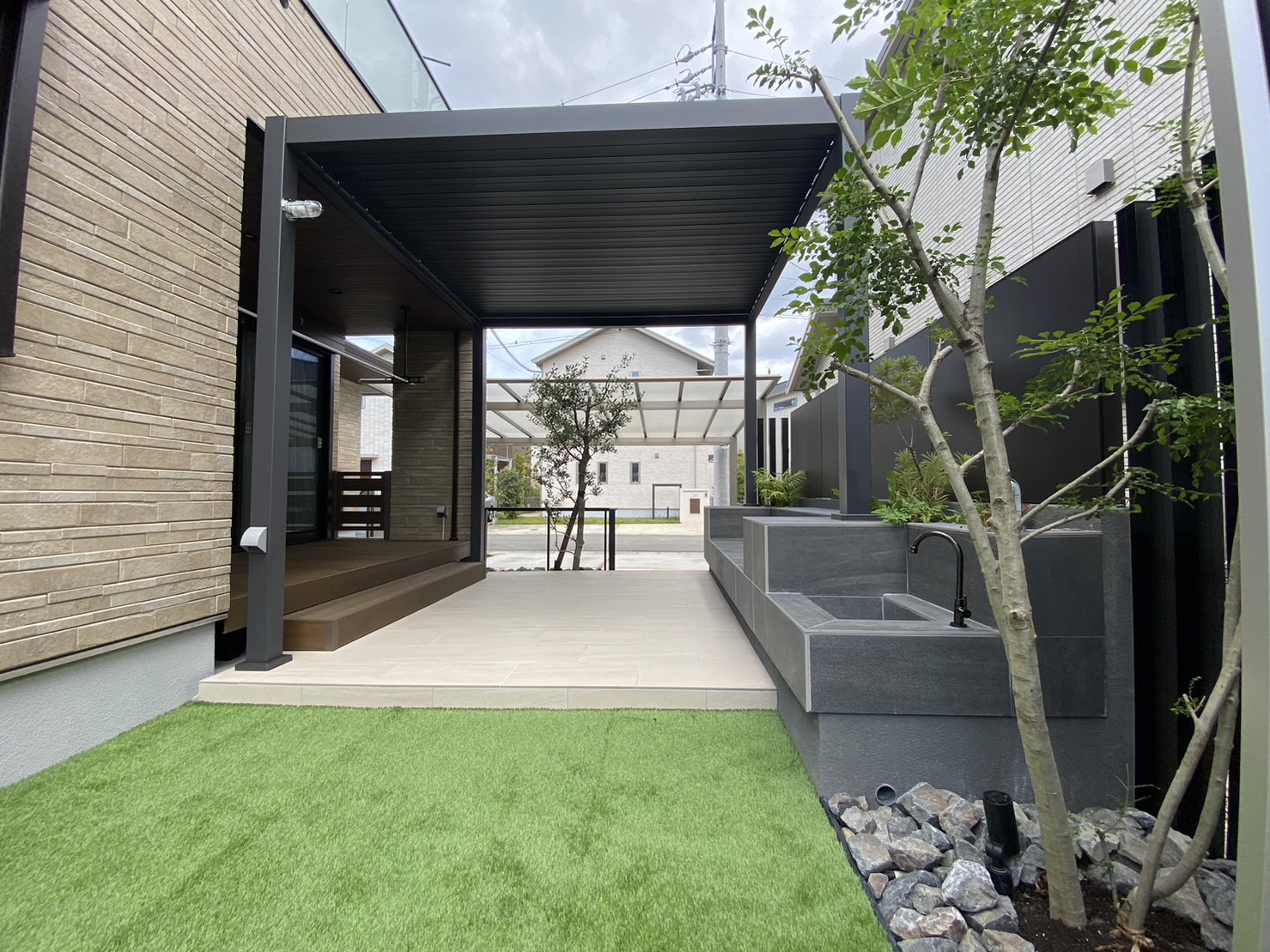 三重県,アポア,外構,外観