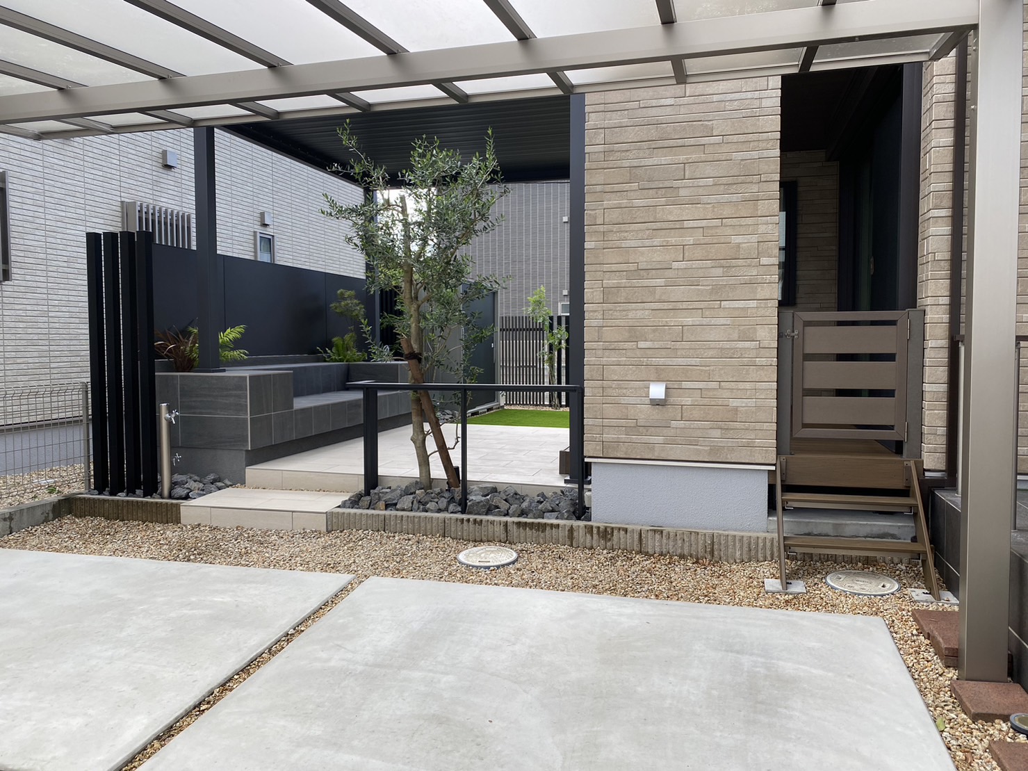 三重県,アポア,外構,外観3