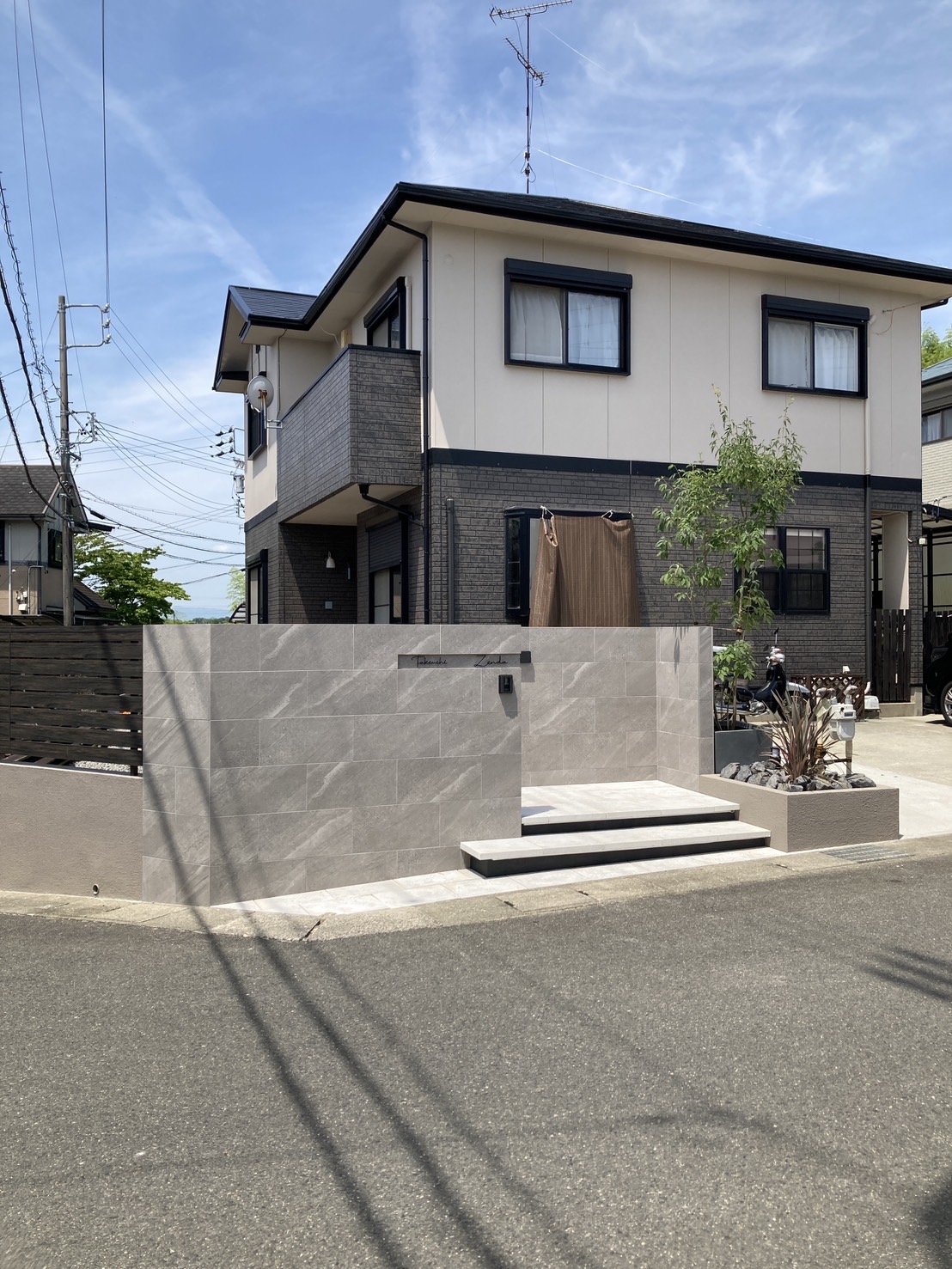 三重県,アポア,外構,玄関