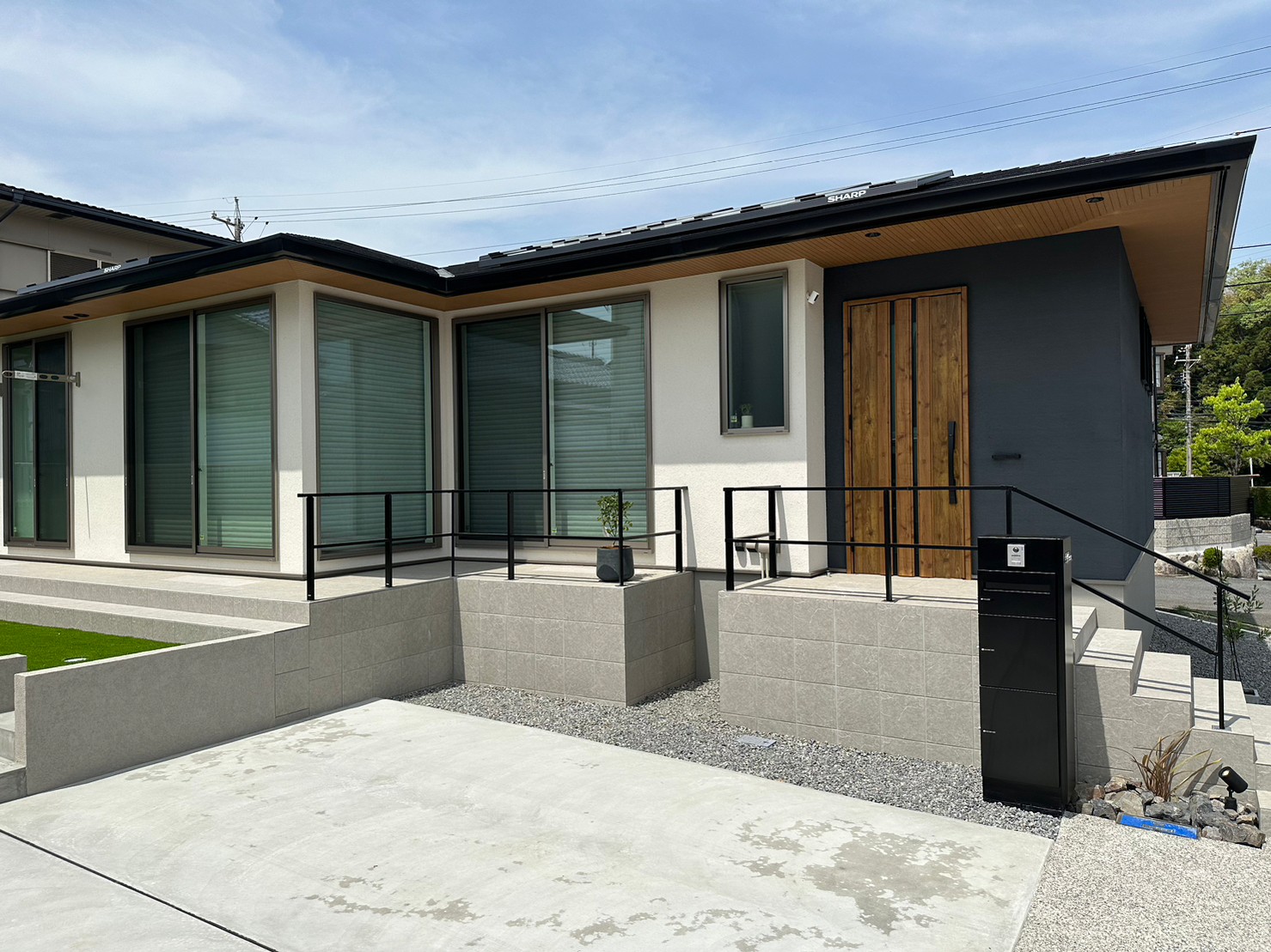 三重県,アポア,外構,外観