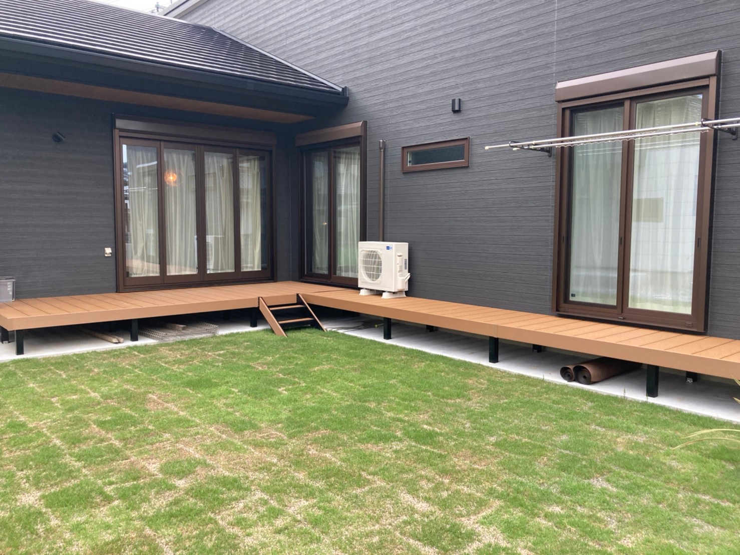 三重県,アポア,外構,庭２