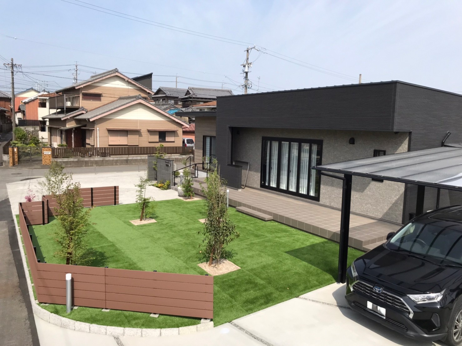 三重県,アポア,外構,外観３