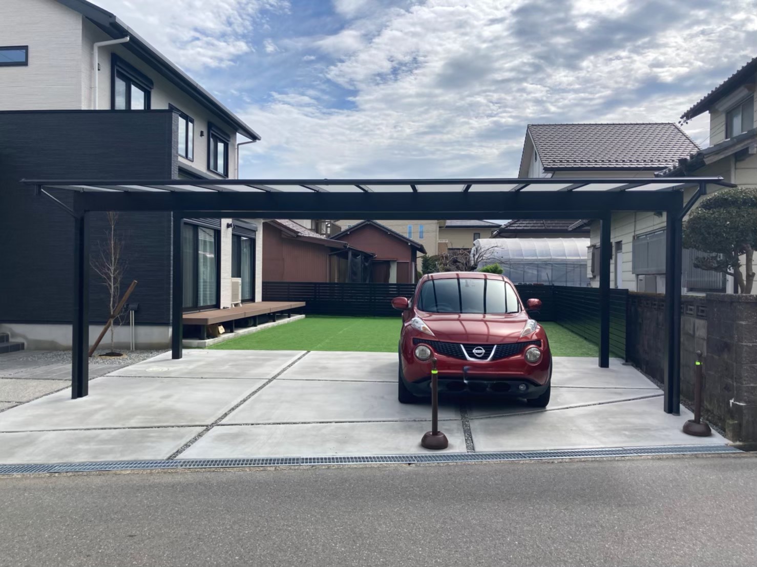 三重県,アポア,外構,外観２