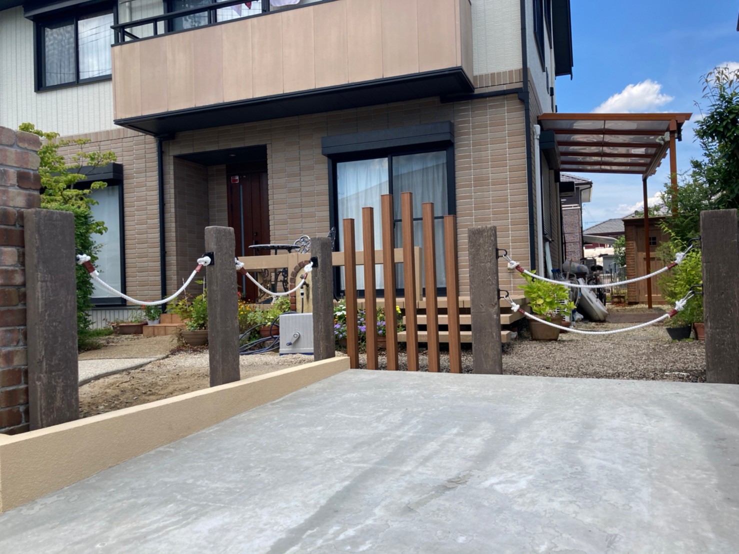 三重県,アポア,外構,駐車場