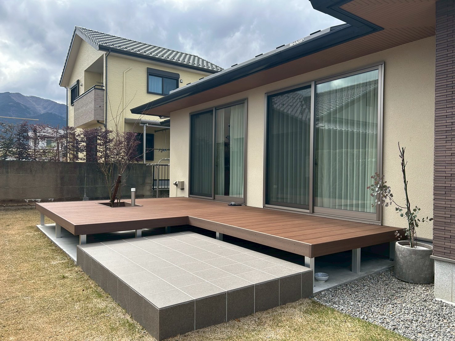 三重県,アポア,外構,テラス