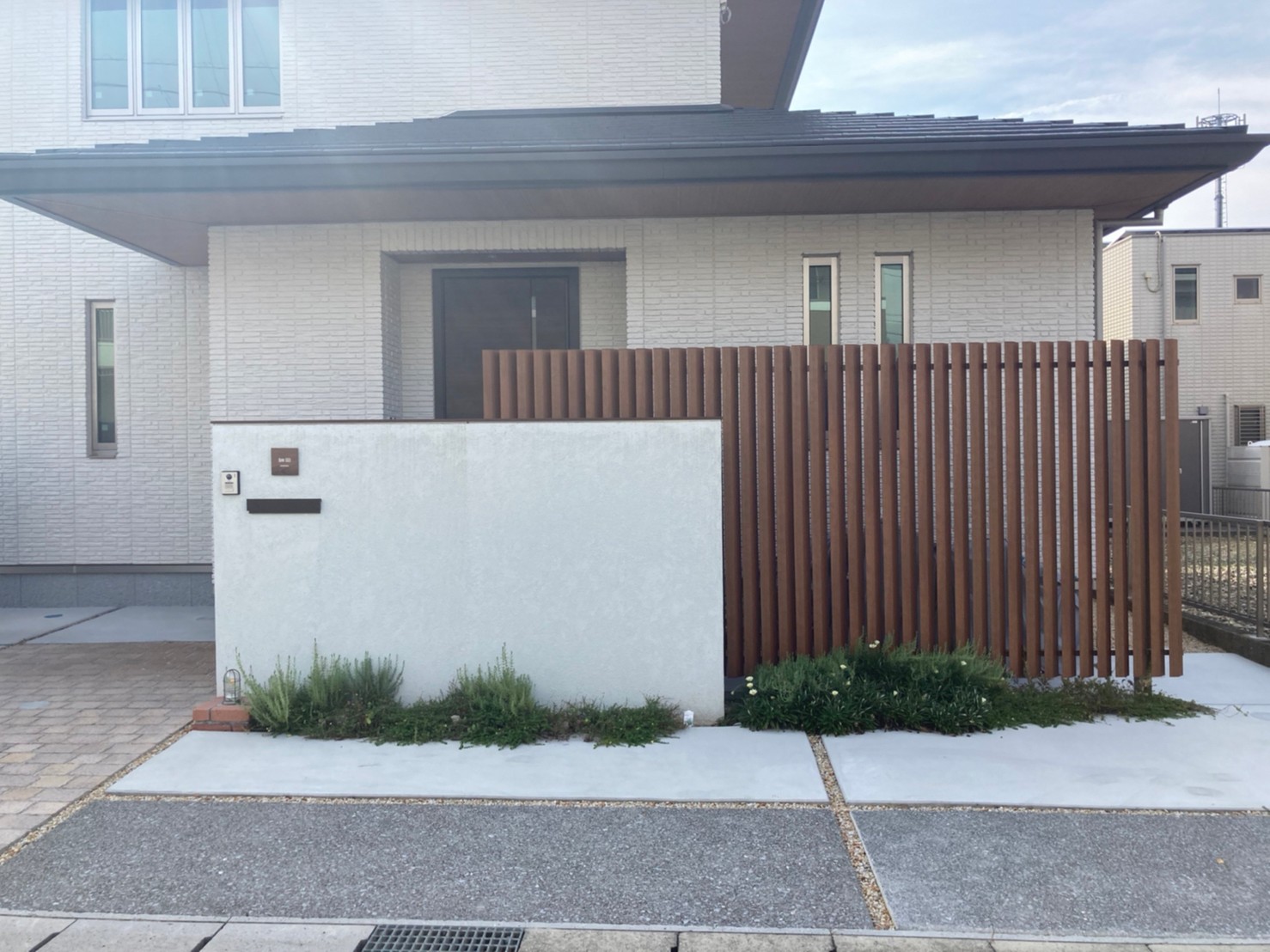 三重県,アポア,外構,外観