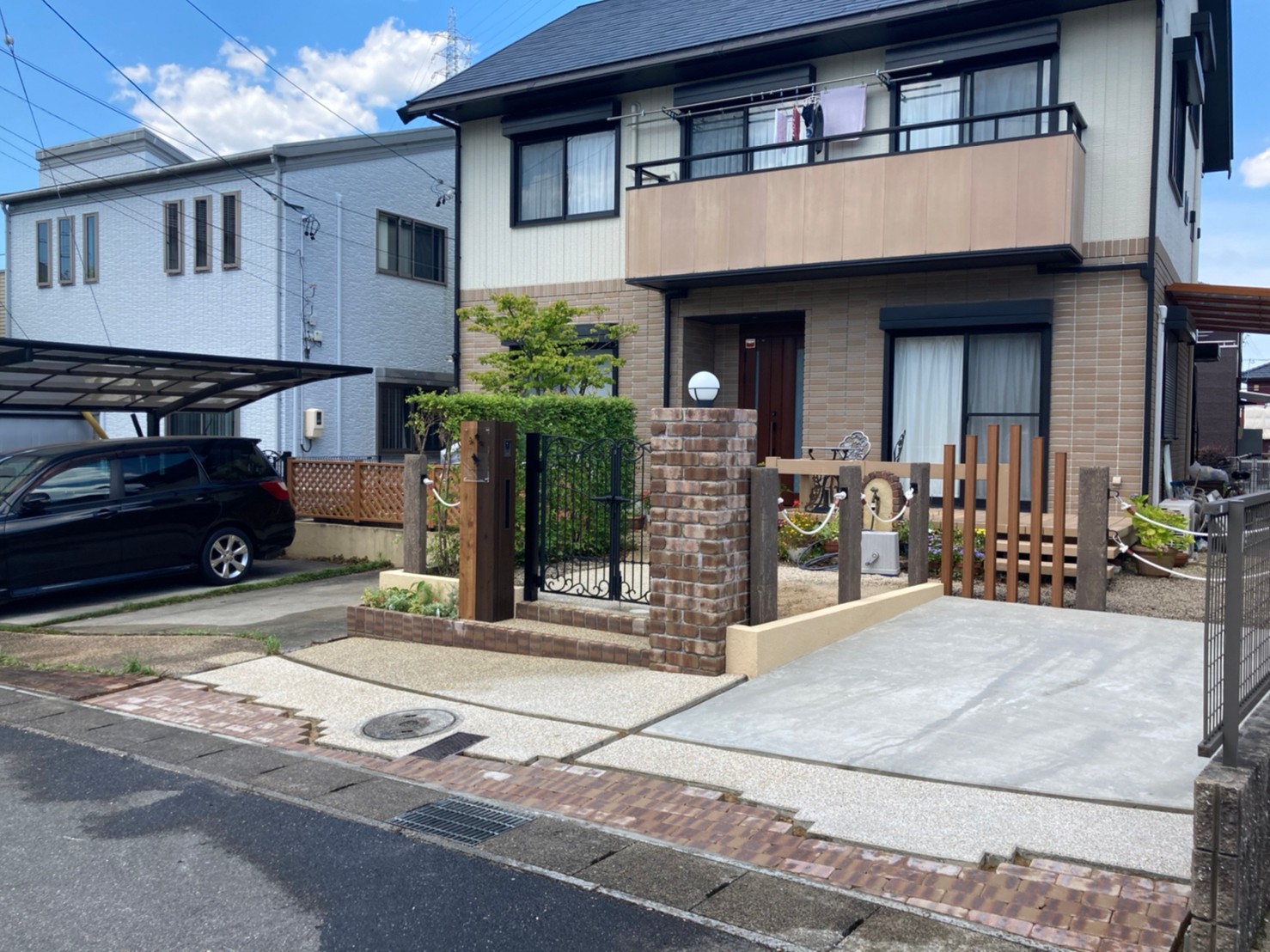 三重県,アポア,外構,外観２