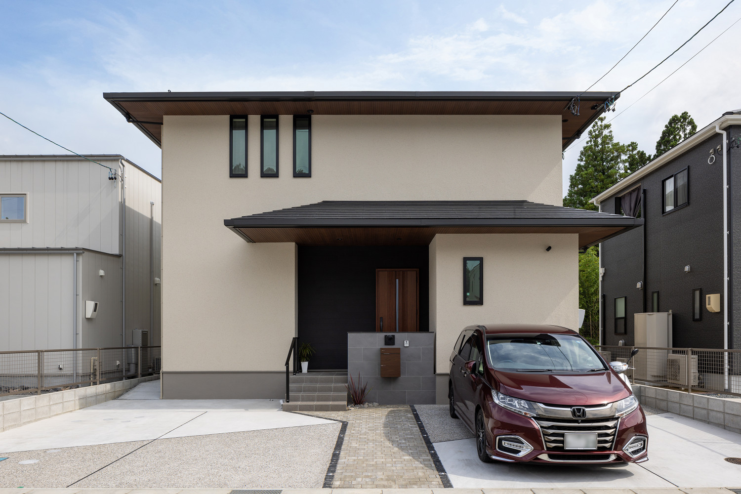 三重県,アポア,外構,外観