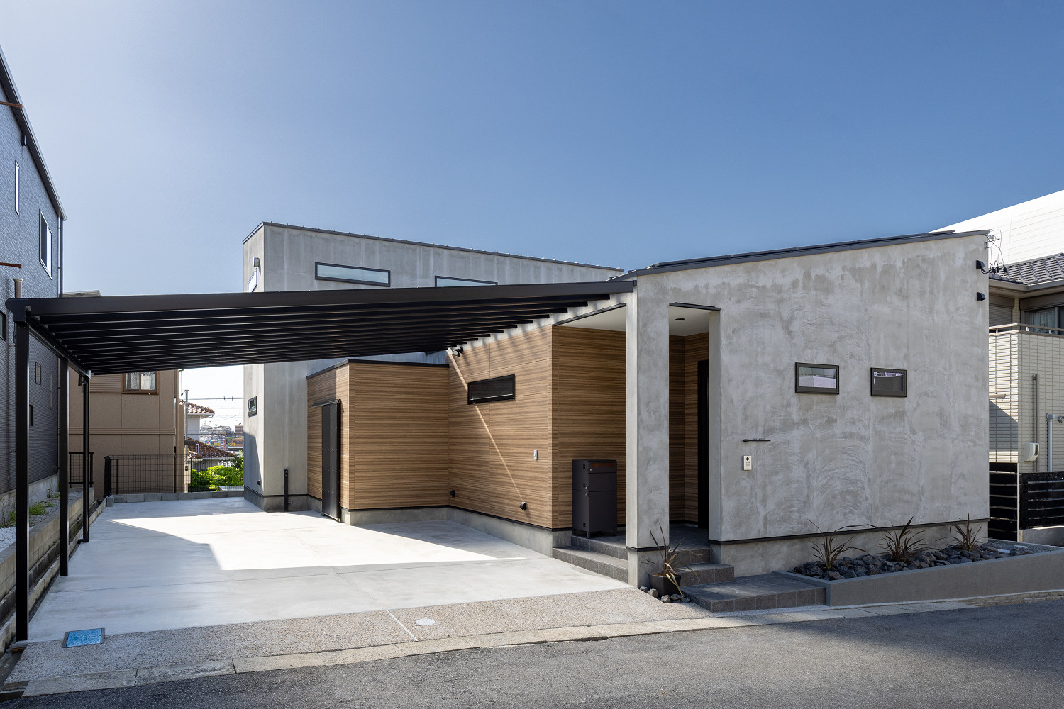 三重県,アポア,外構,外観