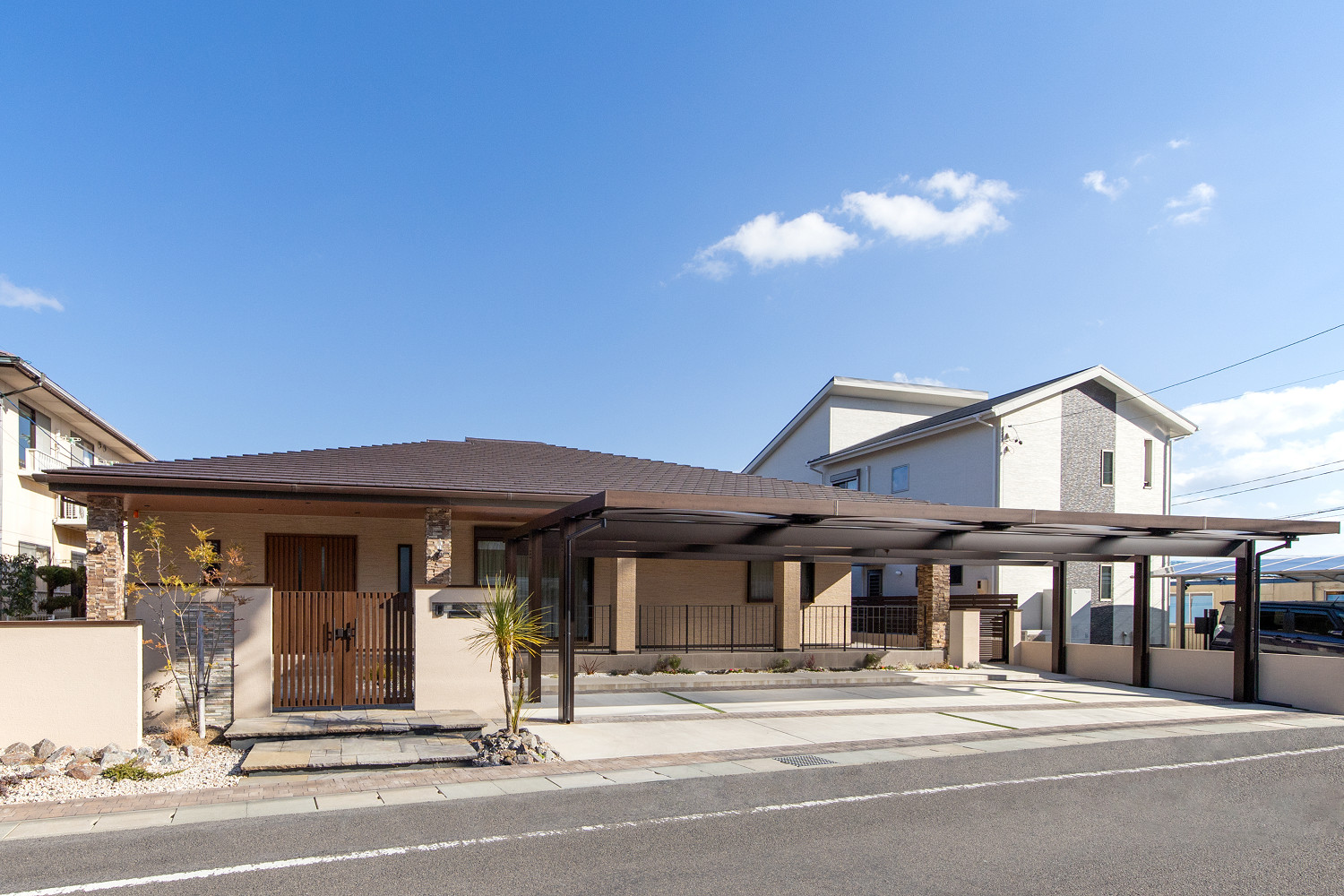 三重県,アポア,外構,外観