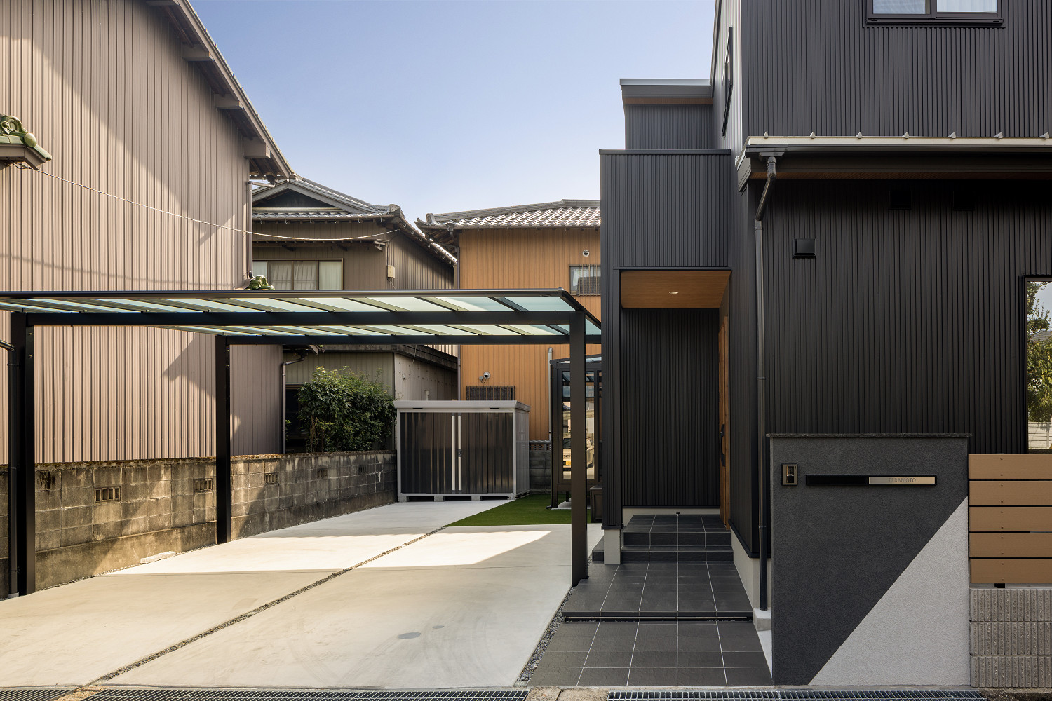 三重県,アポア,外構,外観２