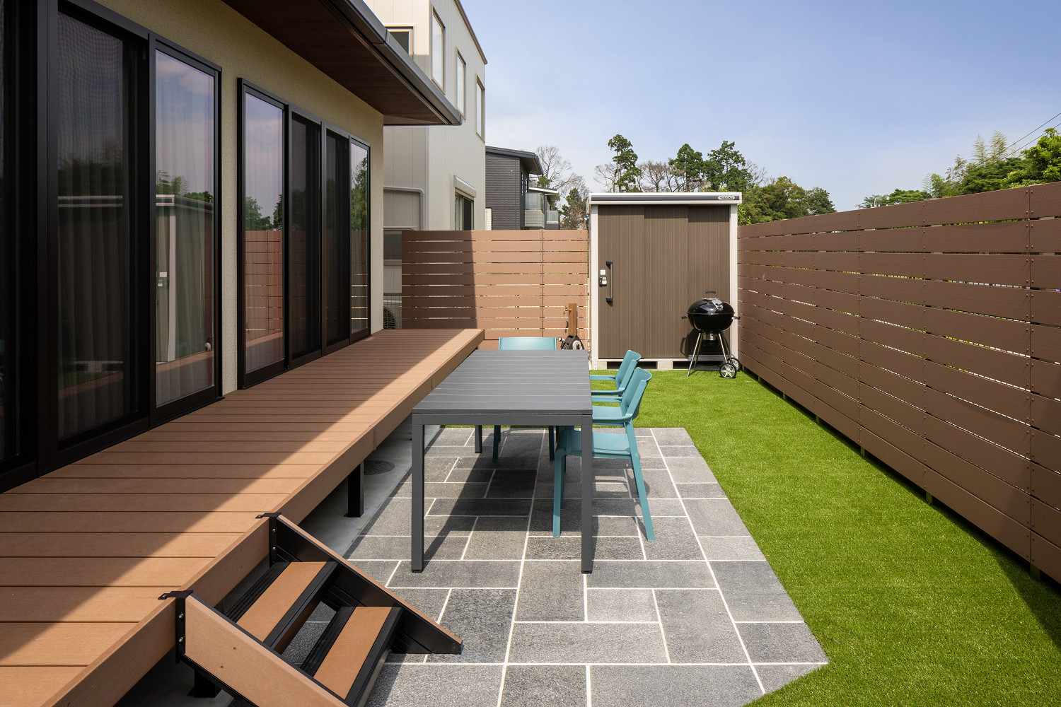 三重県,アポア,外構,テラス